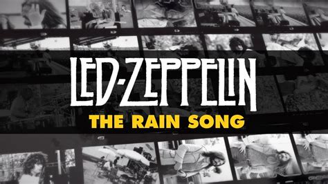 The Rain Song de Led Zeppelin evoca melancolía folk con riffs de rock épico